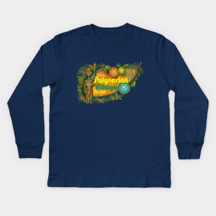 Polynesian Village Resort Kids Long Sleeve T-Shirt